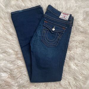 True Religion Dark Blue Boot Cut Jeans